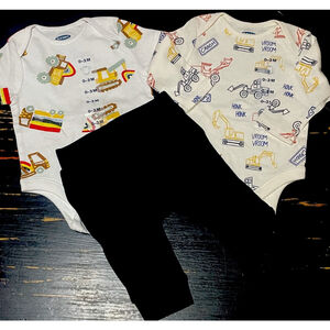 Old Navy 0-3m Boys Bodysuits And Pants NWT